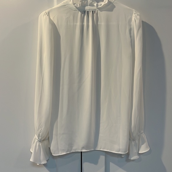 White J. Crew Blouse size XXS - Picture 5 of 7